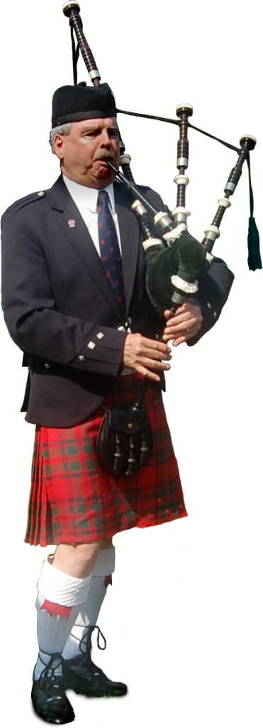 Pipe Major Tom Keen